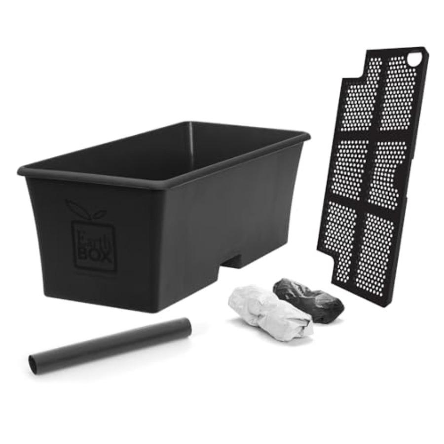 

Container Gardening System for Indoor Outdoor Use Black Plastic with Drainage Lightweight and Durable for Small Spaces United States