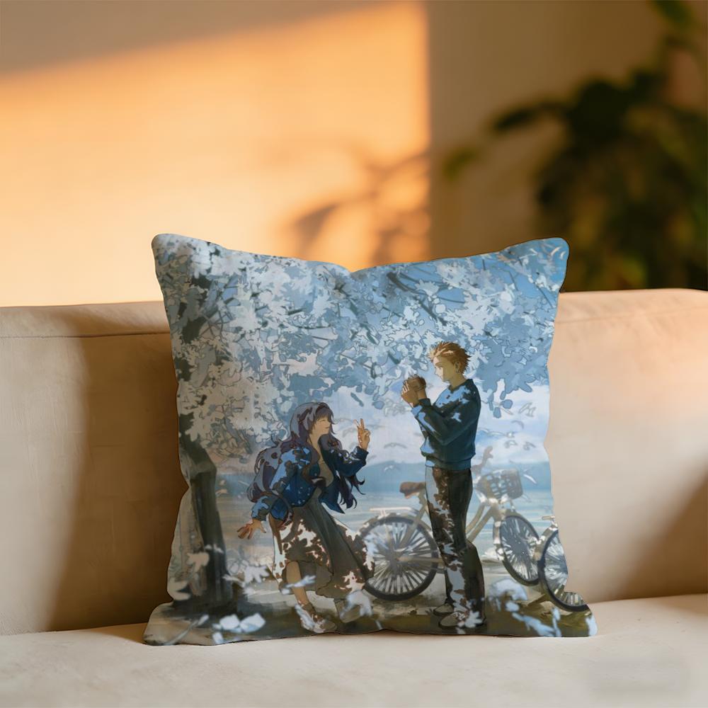 

The Fragrant Flower Blooms With Dignity Cushion Cover Cozy Velvet Throw PillowSoft Warm Cushion For Sofa Bed 30x30 cm