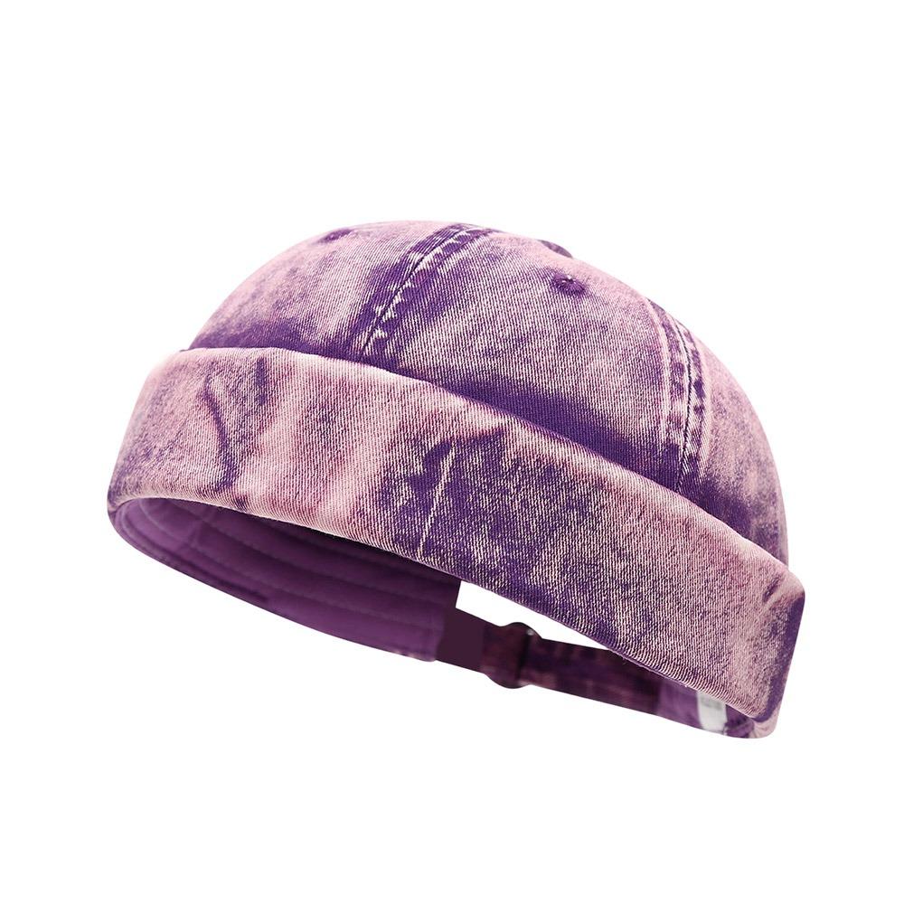 Adjustable Brimless Docker Cap Casual Skullcap Fashion Beanie Street Hat  Outdoor