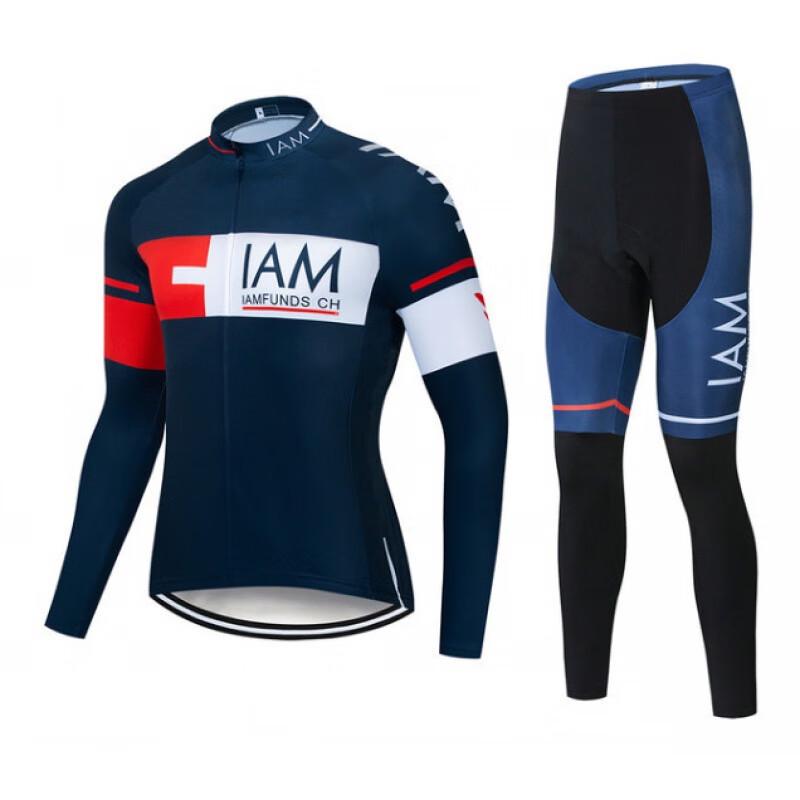Conjunto de Traje de Ciclismo de Manga Larga para Hombre Lishi