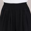 Summer Wide Leg Pants Women Clothes Casual Elastic Waist Plus Size High Waist Black Pants