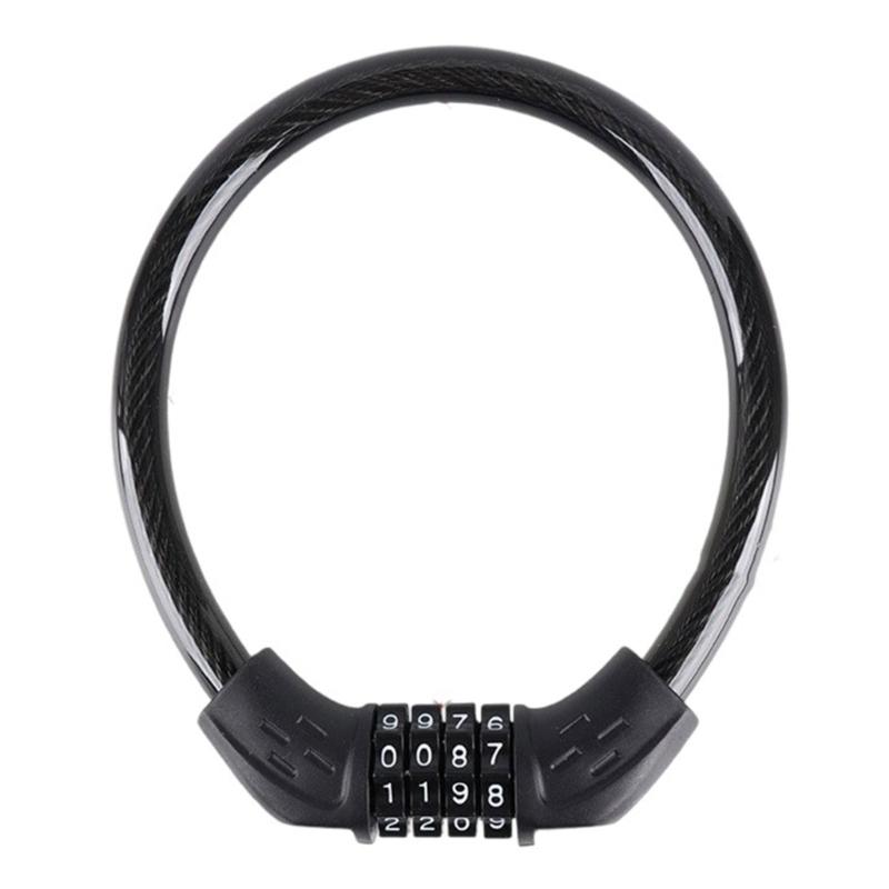 

Fashion Folded Bike Lock Multifunction Zincs Alloys Bike Lock Student Bike Lock for Outdoor Lover