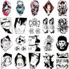 Tattoo stickers waterproof men and women durable Japanese comics anime Naruto Vortex Naruto Kakashi I love Luo