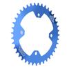 FMFXTR Bicycle Single Chainring Bike 104 BCD 40T Round Narrow Wide Chainring for Mountain BicycleBlue
