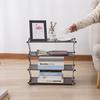 1/2 PCS Stainless Steel Combination Shoe Rack Multifunctional Home Storage Rack Multi-layer Shoe Storage Rack