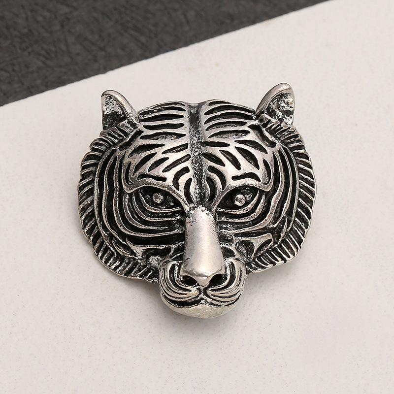 

Аксессуары Брошь тигра Винтажная леопардовая брошь Рубашка Булавка Декоративный сплав