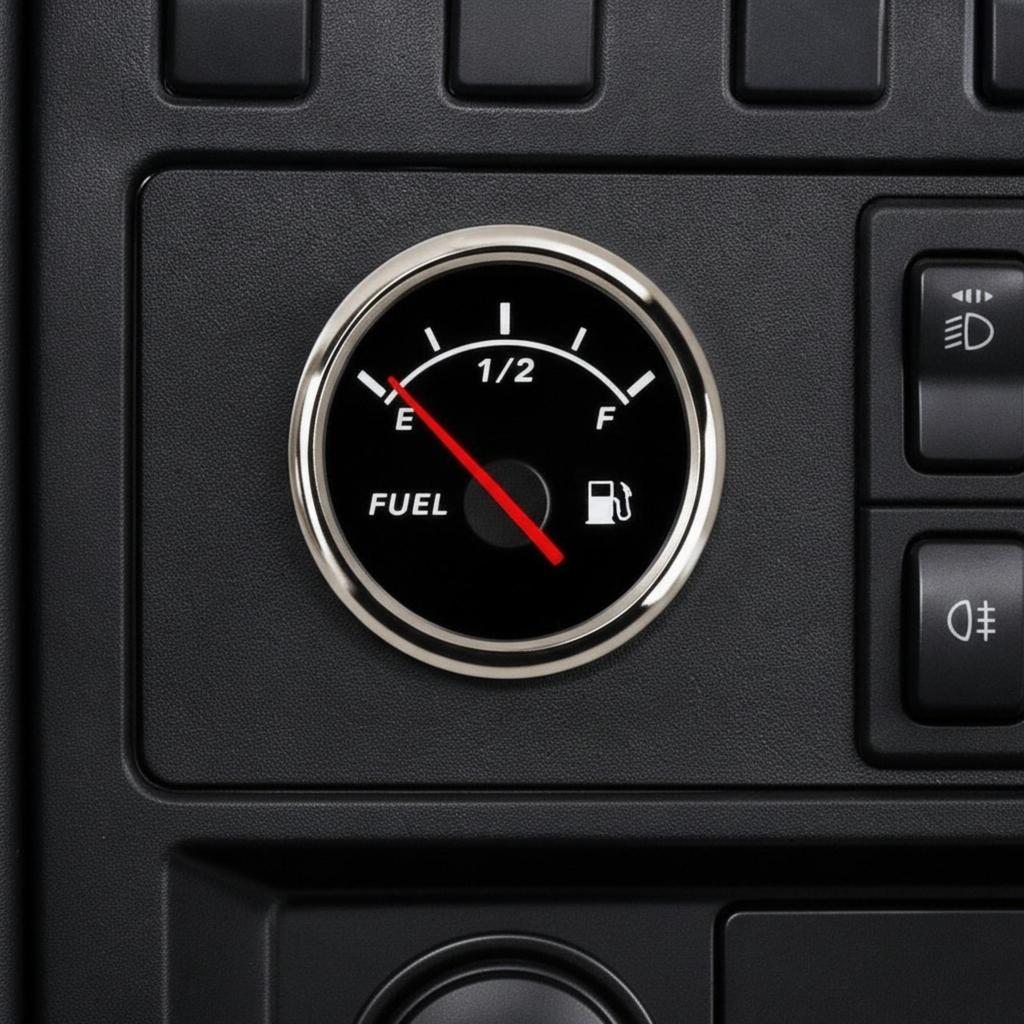 Aftermarket 52mm Fuel Level Gauge Universal 2 Inch Compact