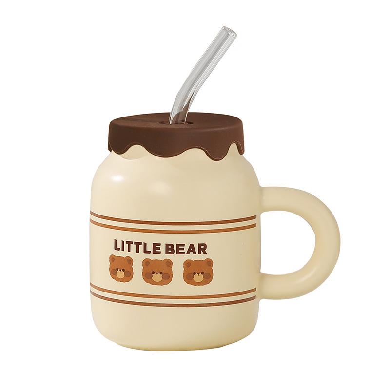 Mug Ceramic Water Cup Creative Gift Event Gift Gift Box Cup Cream Color Store Celebration Advertising
