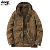 JEEP SPIRIT Men's Washed Cotton Padded Jacket