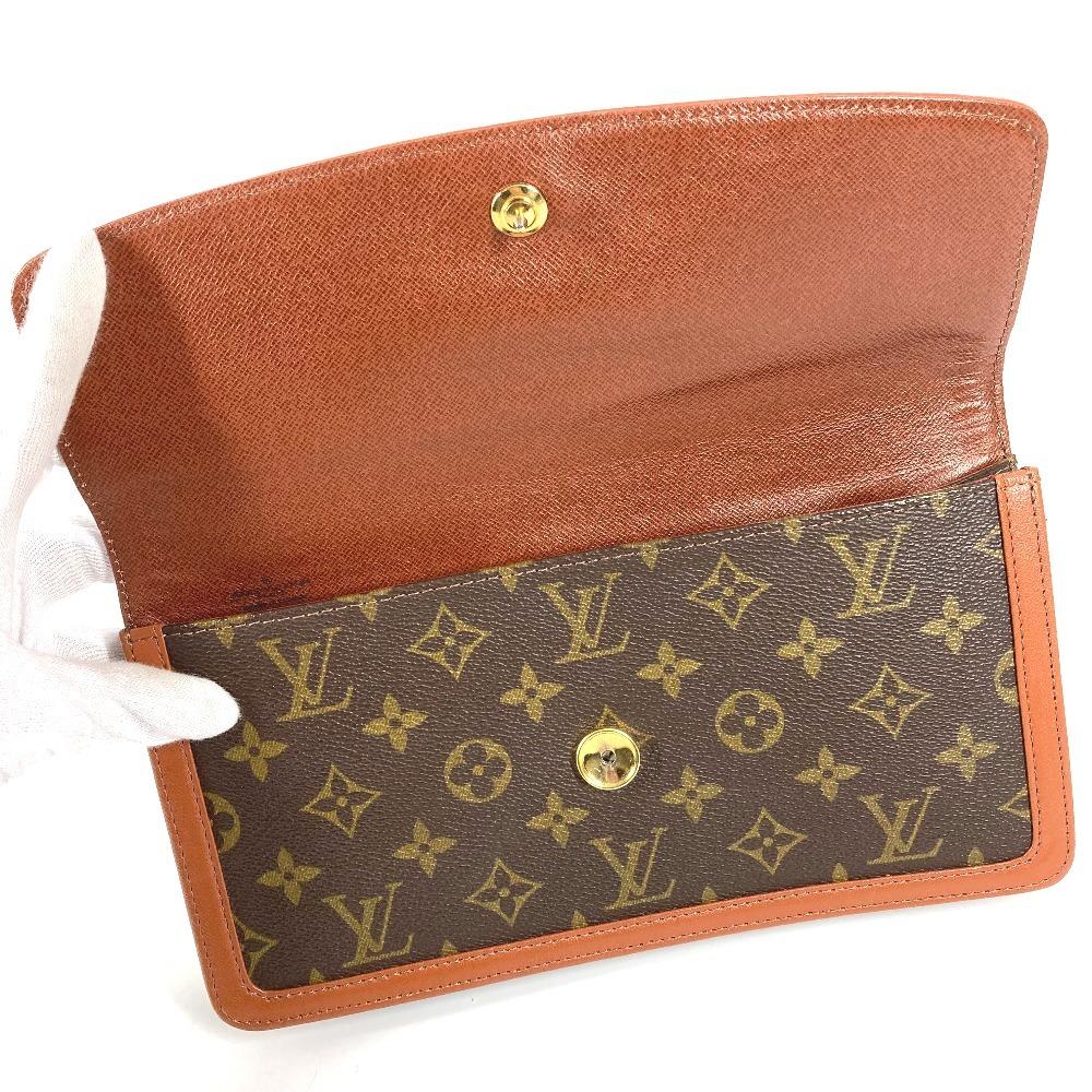 Louis Vuitton M51812 Monogram Pochette Dam PM Backpack Pouch Clutch Bag