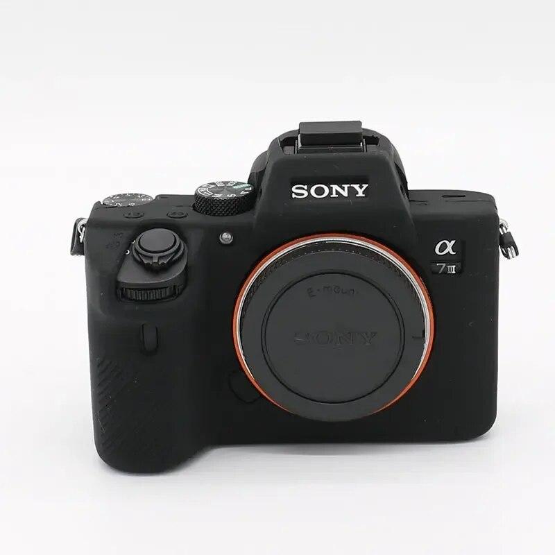 Silicone Case Cover Camera Bag for Sony A7IV A7M4 A7c A7R A7 A7S Mark III IV A7SIII A7III A7RIII A7RIV