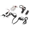 Electric Bike Controller Kit 24V 500W Brushed Controller 3 Speed Throttle Grip Brake Lever with Lock for Tricycle
