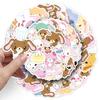 50 Cute Honey Bunny Graffiti Stickers for Phones & Stationery - Cartoon Dessert Bunny Design (50 Sheets)