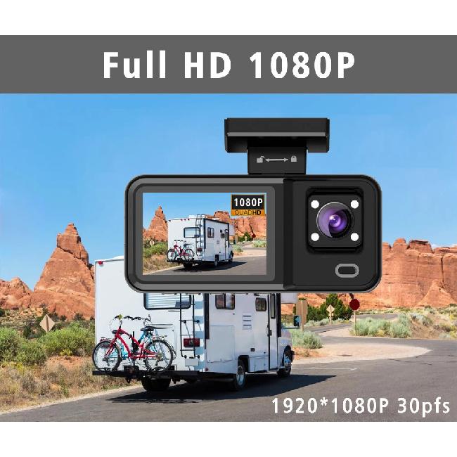 WIFI 3 Camera Dash Cam Cabin Car Dvr 1080P Interior Vehicle Three Way Channel Dvrs Recorder Video Registrator Dashcam Camcorder