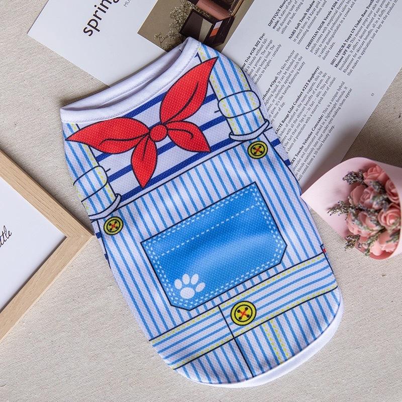 Cute Sphynx Cat Shirt Vest for Cats Gotas Summer Breathable Pet Clothes Clohting Katten Kedi mascotas Costume Dog Suit ropa para