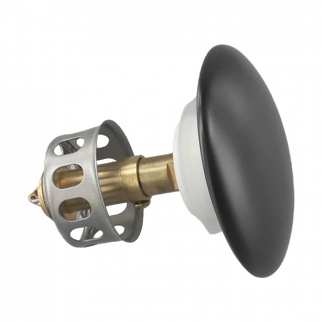 Brass Sink Drain with Filter Basket for Easy Installation and Compatibility