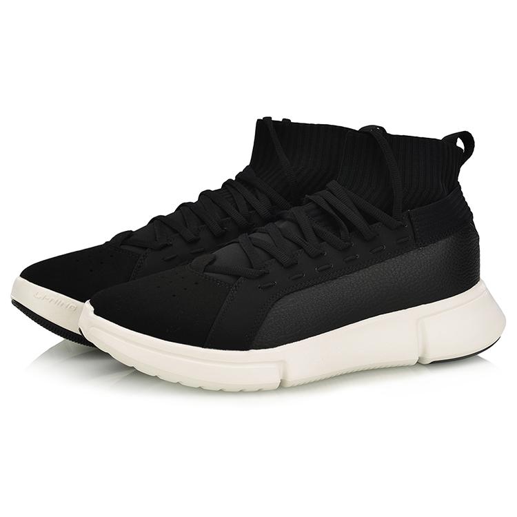 Li Ning Essence 2 Ws Textile, Synthetic Leather Cushioning Slip Resistant Abrasion Resistant Coverage Support High top AGBN015-2