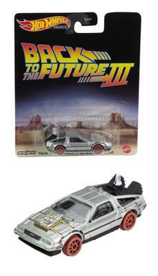 Hot Wheels Retro Entertainment Back To the Future Time Machine [3 Years Old and Up] HCP22 Silver