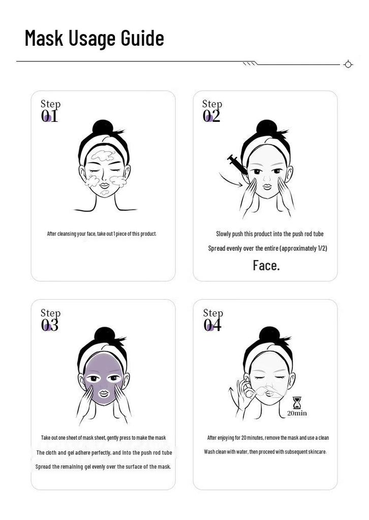 PDRN Lachs Anti-Falten Aufhellende Sauerstoffmaske 3.0