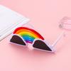 Trendy Luau Party Props Fruit Design Beach Photo Glasses  for Women & Men
