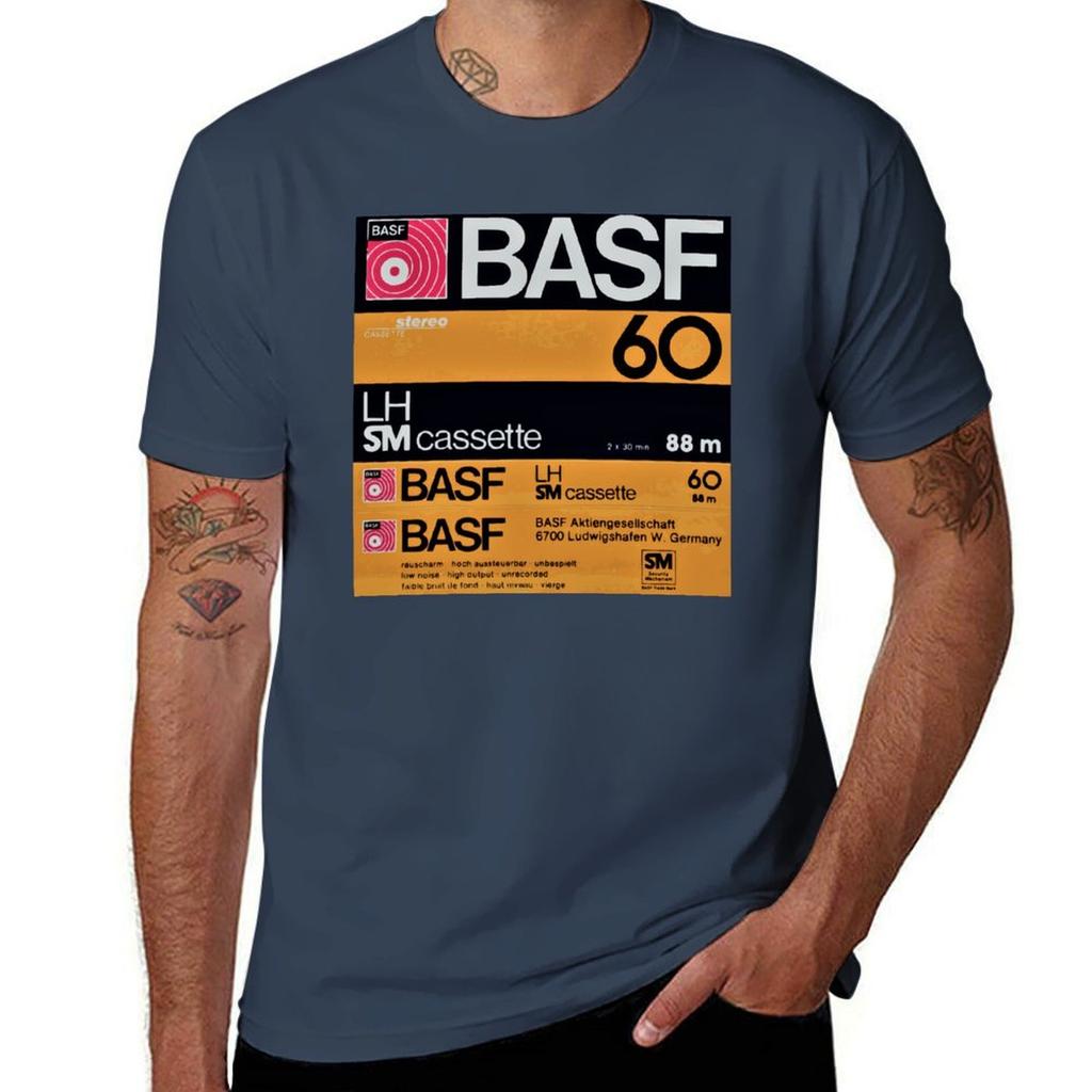 Basf Tape Cassettes TShirt Cotton Tshirt 100 TShirt