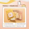 Bread Themed Memo Pad Self-Adhesive Decorative Memo Pad Bread Memo Pad Cute For Daily Reminder Fridge Message Note Marking