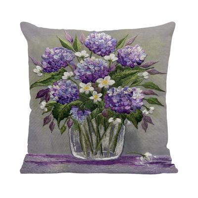 Floral Throw Pillow Cover Spring Summer Flower Cushion Cover Decorative Pillow Cover for Living Room Sofa Bedroom Home Farmhouse Decor