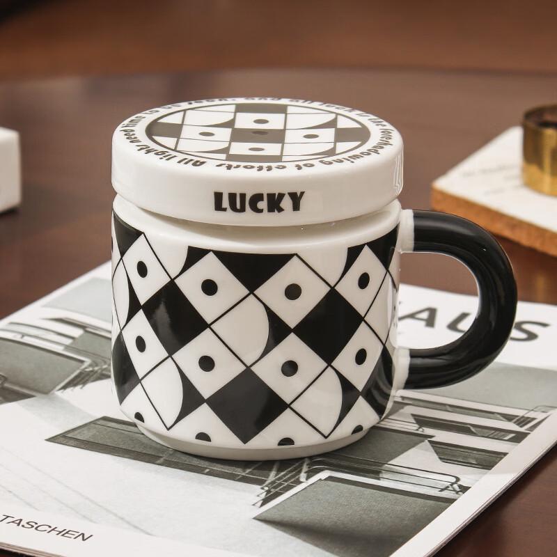 Ceramic Coffee Mug with Lid