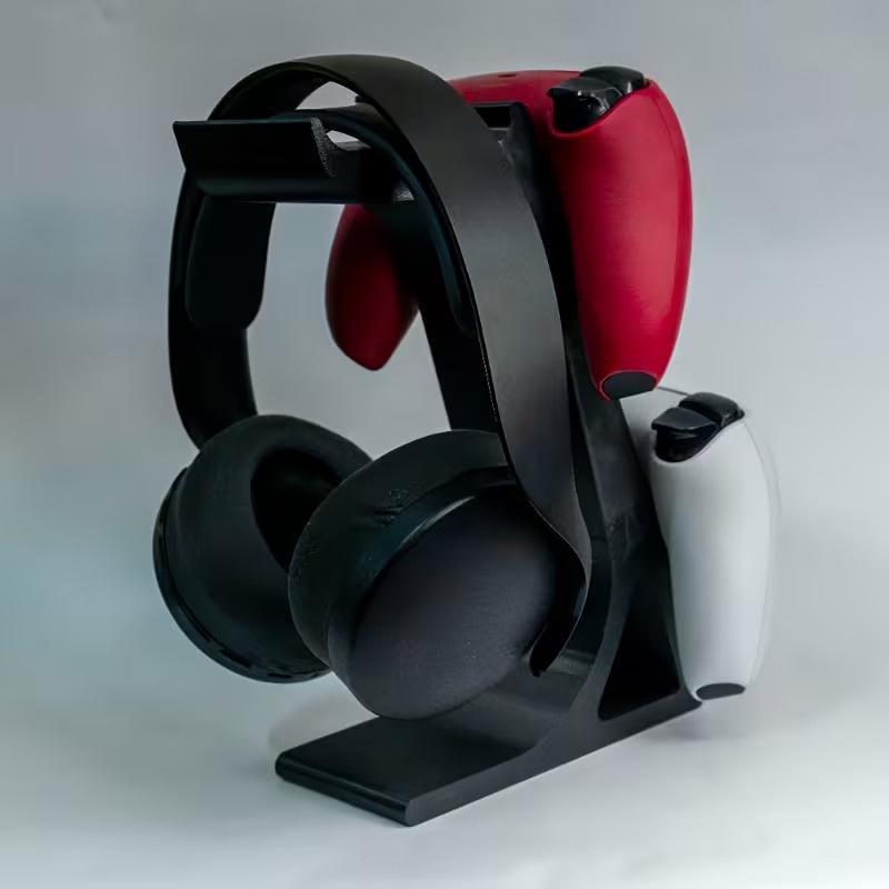 3D Printed Universal Stand for PS4/PS5/XBOX Game Controllers and Headsets
