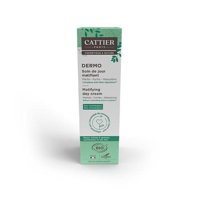Cattier Soin de Jour Matifiant Peaux Mixtes à Grasses 40ml