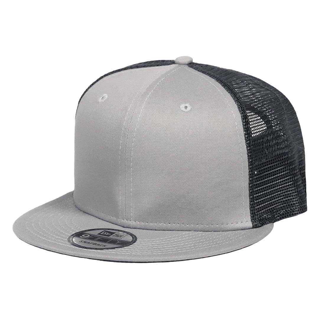 

New Era 9FIFTY Mesh Solid Standard with 99HeadwearShop Men s Cap, Color, Fit, Gray/Graphite, Sticker. [Used]