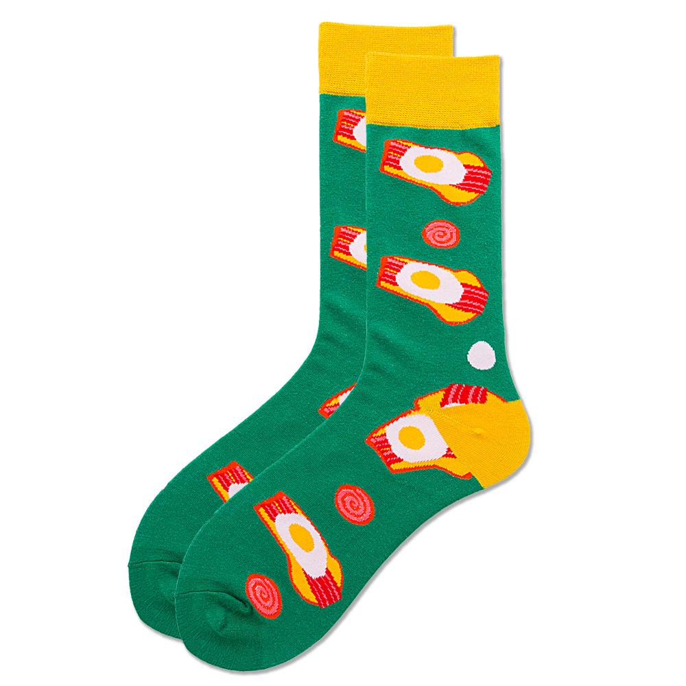 New INS beer corn men's and women's socks watermelon  dog sushi tide socks  dog socks comfortable breathable socks