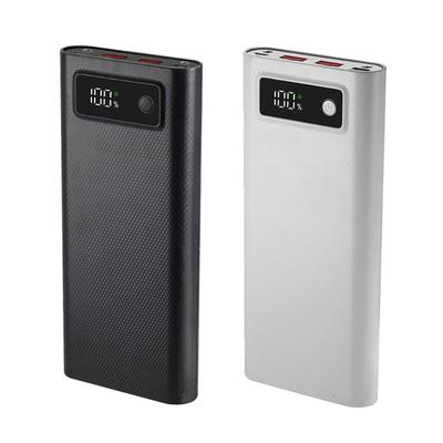 Obudowa na baterie 18650 DIY z wyświetlaczem LCD, odłączana obudowa zewnętrzna ładowarki 8x18650 z technologią szybkiego ładowania
