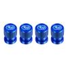 4pcs Car Tire Valve Cap Car Tyre Air Stems Covers For SUBARU Forester Impreza Legacy Outback WRX STI BRZ Auto Accessories Y10