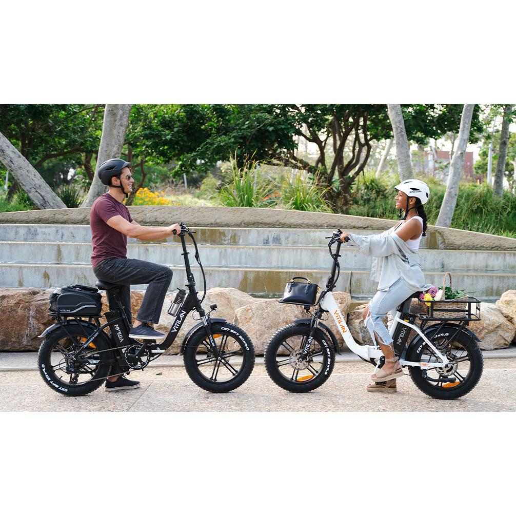 Vitilan U7 2.0 adult electric bicycle, women's electric bicycle 750W motor, 48V20Ah battery 20 inch men's electric bicycle