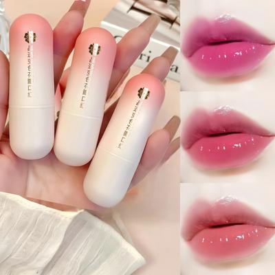 Authentic Color-Changing Lipstick for Students, Gentle and Specially Designed for Women, Petal Jelly Color-Changing Lipstick, Non-Fading, Non-Stick,