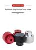 Aluminum Alloy Handwheel Screw Cap with M6/M8 Hand-Tightened Nut