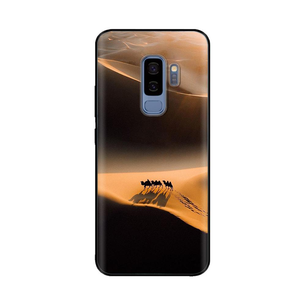 For Samsung S9 Case Color Painted Soft Liquid Silicone Camera Protection Phone Cover For Samsung Galaxy S9 Plus S9Plus S 9 Funda
