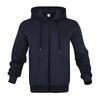 Men's Lapel Jacket Solid Casual Zipper Pocket Coat