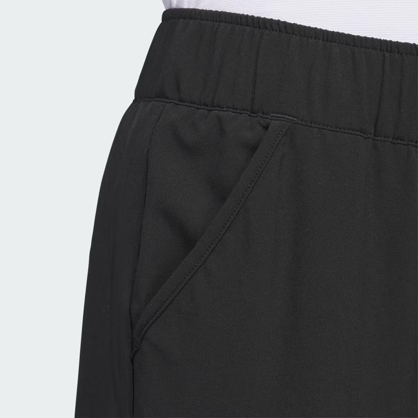 Adidas Ultimate365 Joggers Solid Color Drawstring Cuffed Knit Sports Pants Women Joggers Black IU0437
