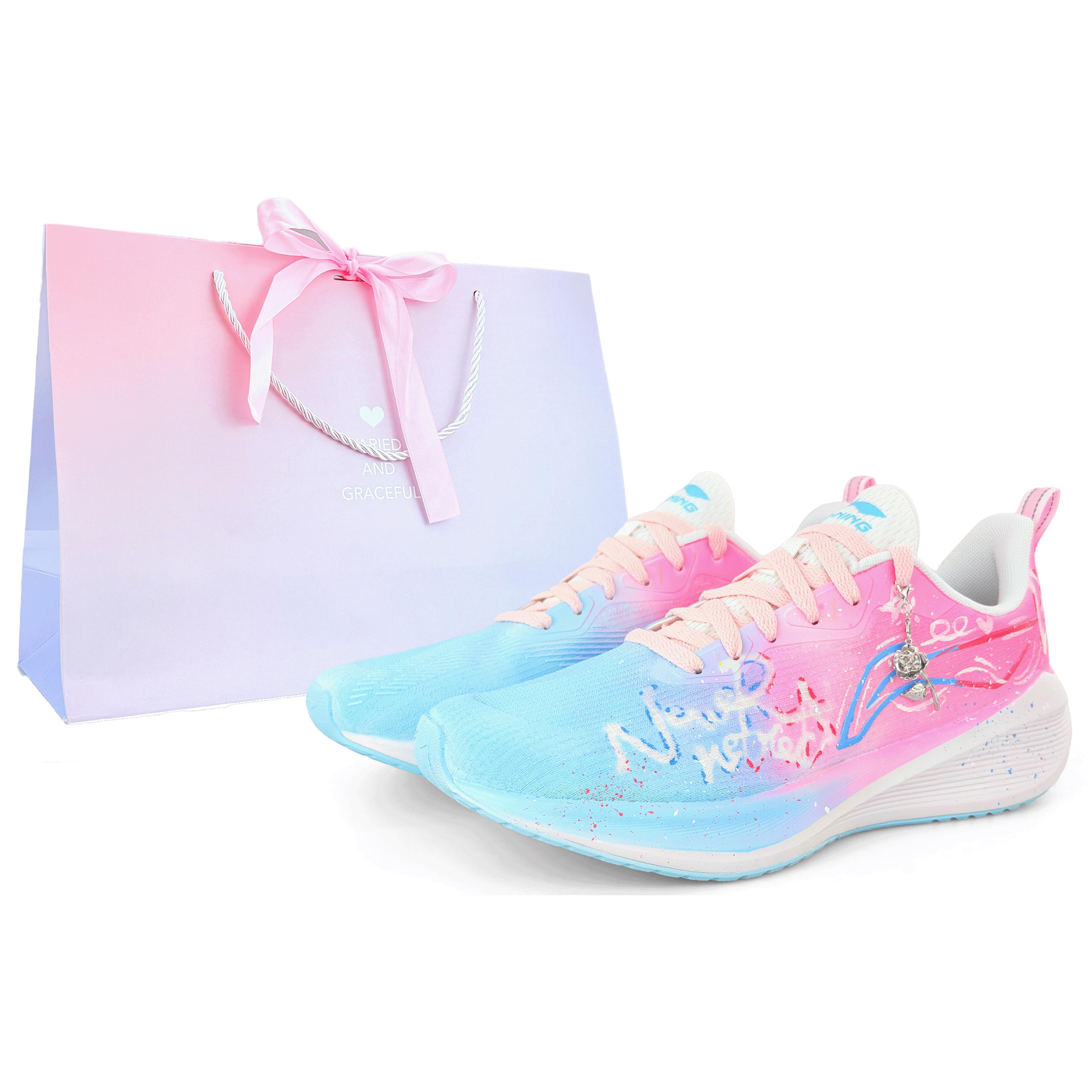Li Ning Wuyue Амортизирующие Нескользящие Дышащие Низкие Повседневные Беговые Кроссовки Мужские ARST003-1(Команда169-ЛД) 42