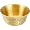 Copper Worship Bowl - 4 Inches, Suitable for Religious Ceremonies and Home Decoration 1 Piece - Jue