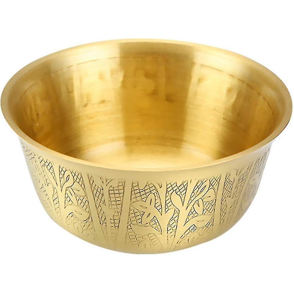 Copper Worship Bowl - 4 inches, suitable for religious ceremonies and home decoration 1 piece - jue