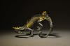 Kaiyodo Takeya Style Free-Standing Figurine Dragon, Iron Rust Tone, Non-Scale ABS & PVC, Painted Movable Figure KT-003
