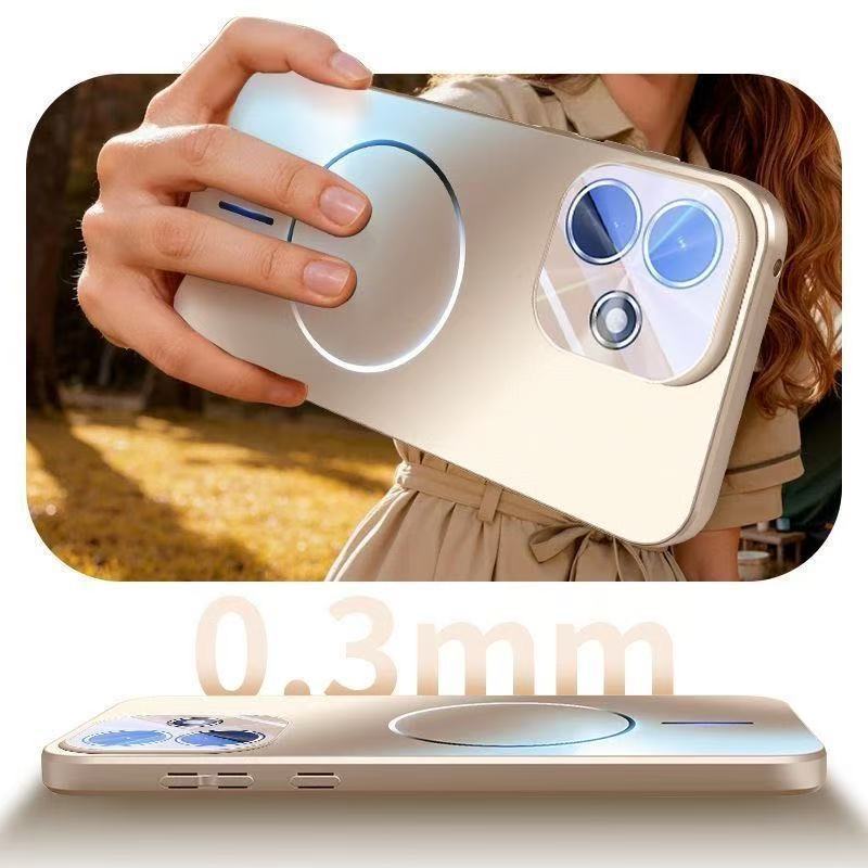 Applicable to Redmi note11Pro mobile phone case magnetic all-inclusive lens anti-drop note11 matte heat dissipation protective cover