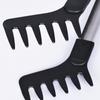 Nylon Tipped Kitchen Tongs Long Handle Salad Clip Nonslip Pastas Claw For Serving Noodles Vegetables And Grilling