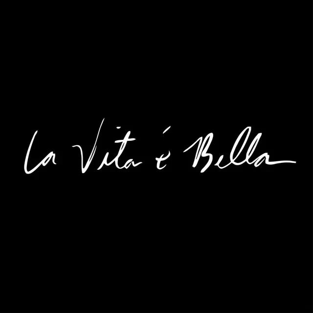 Samolepky La Vita e Bella Reflexní Písmena Vinylové Samolepky Módní Kreativní Auto Celý Body Styling Hlavy Samolepky 22cm