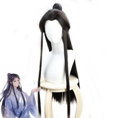 Anime Xie Lian Cosplay Wig Heaven Officials Blessing Cosplay Tian Guan Ci Fu Cosplay Black Heat Resistant Synthetic Hair Wigs