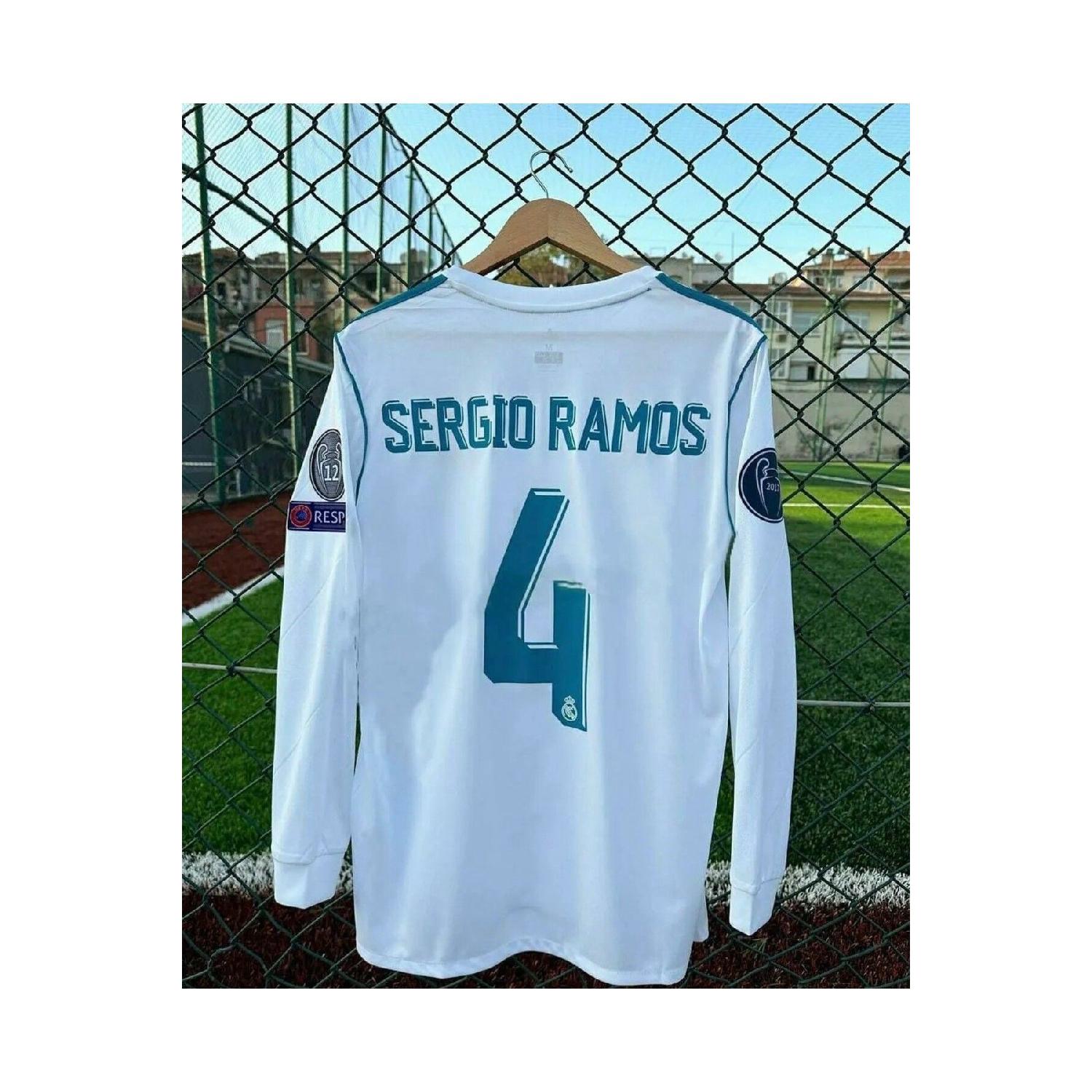 

Футболка Серхио Рамоса финала Лиги Чемпионов Киева 2018 S белый