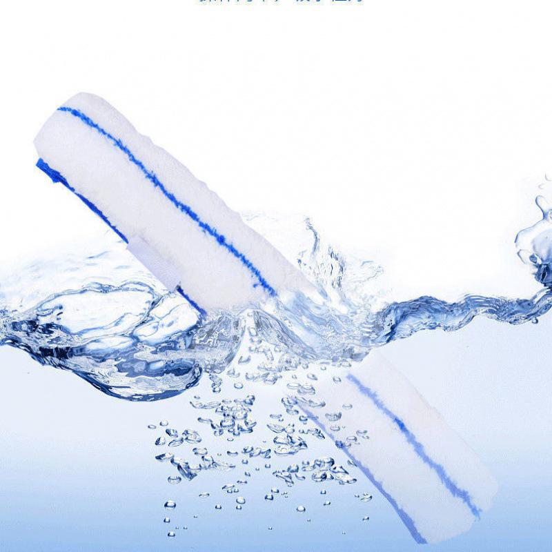 Blue Thickened Water Applicator Mop Head for Skin and Glass Cleaning Tool